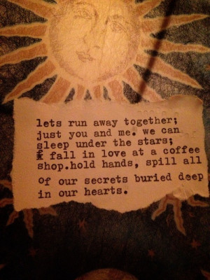 love quote hippie coffee stars peace runaway