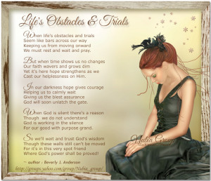 Daily Inspiration - Life's Obstacles and Trials