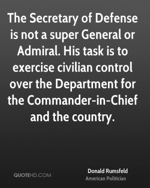 Donald Rumsfeld Quotes