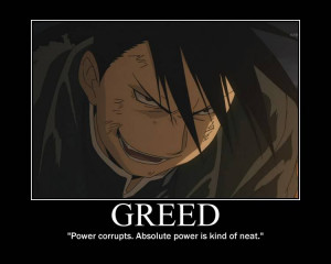 anime fullmetal alchemist brotherhood character greed quote john ...