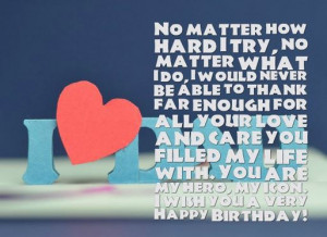 Heart Touching 77 Happy Birthday DAD Quotes from Daughter & Son – To ...