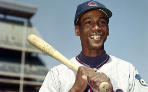 The great Ernie Banks, back in his prime.