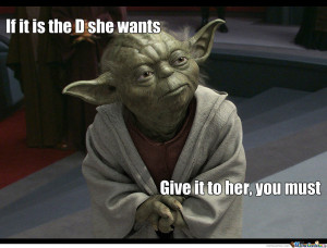 Yoda Knows Best