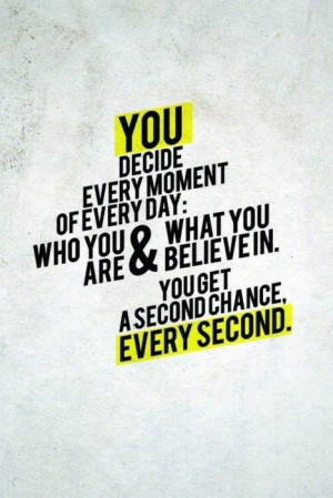 every second counts...