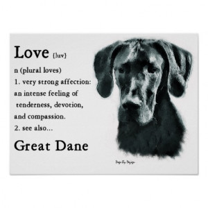 Great Dane Gifts Posters
