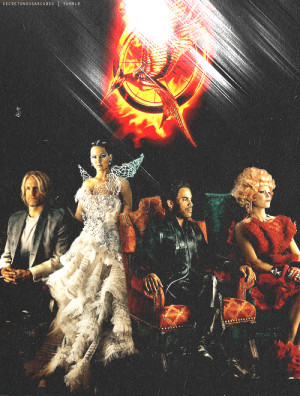 The Hunger Games Catching Fire effie trinket haymitch abernathy cinna ...