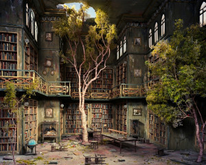 The Old Library / Wallpaper Here. Orientation: horizontal. Dimensions ...