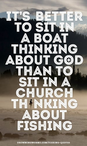 here: Home › Quotes › Love this! God is everywhere. Go to church ...