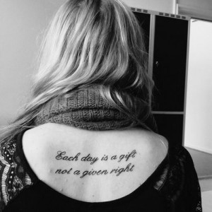 quote tattoo | Tumblr