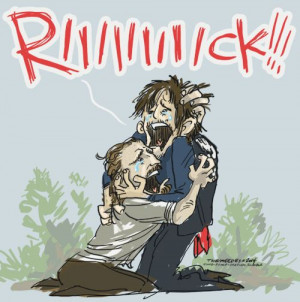Daryl is On Rick's Trail