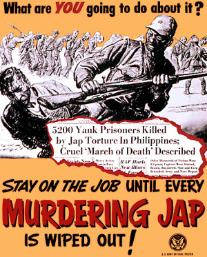 American propaganda monopolizing the Bataan Death March