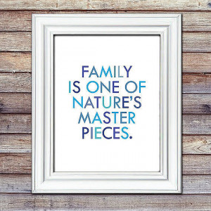 Family Quotes Wall Art