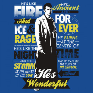 TShirtGifter presents: Fire and Ice and Rage | Doctor Who