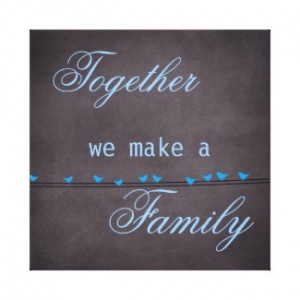 Family Quote Canvas Print