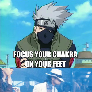 Michael Jackson With Kakashi