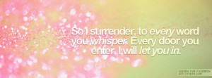 Get-Covers.com - Every Word You Whisper Facebook Covers