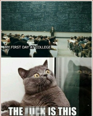 My First Day At College