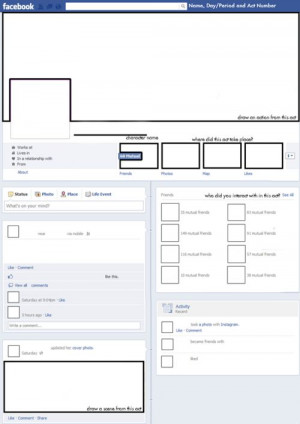 facebook character analysis facebook pages templates character ...