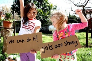 Photo of The Day: We Can Do It, Girls Are Strong!