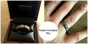 Camo Love Quotes Tungsten camouflage ring