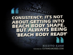 ... Beach Body Shape. But Always Being ‘ Beach Body Ready ” - Kizzito