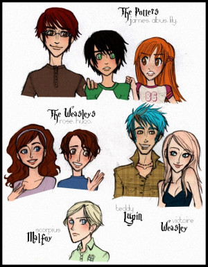 The new kids from Harry Potter Next Generation