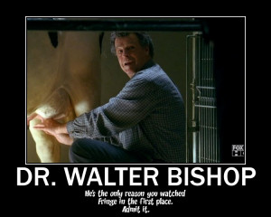 Dr. Walter Bishop motiv poster by danetenshijanai