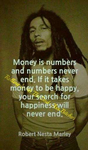 Money can't buy happiness....