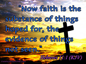 Hebrew11:1