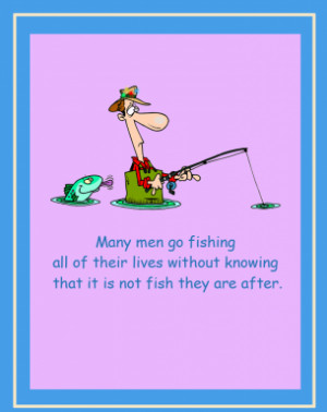 Why Men Fish Cute Printable Quotes
