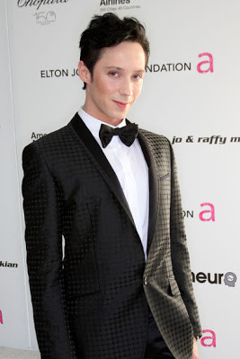 Too Adorable: Kelly Osbourne and Johnny Weir At The 18th Annual Elton ...