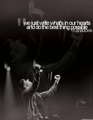 quote from M. Shadows of Avenged Sevenfold