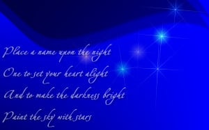 Paint The Sky With Stars - Enya Song Lyric Quote in Text Image