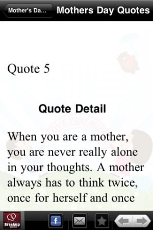 ... appreciate you referring this mother`s day quote app to a friend