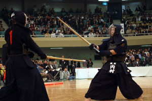 ... art of sword fighting, based on the more traditional Kenjutsu