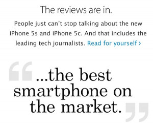 ... iPhone 5s and iPhone 5c Reviews by Tech and Mainstream Press