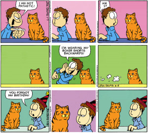 Garfield Minus Garfield Plus a Cat