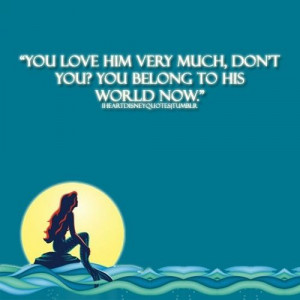Little Mermaid- movie quote