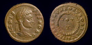of Roman Emperor Constantine I, and Licinius Iunior, son of Emperor ...