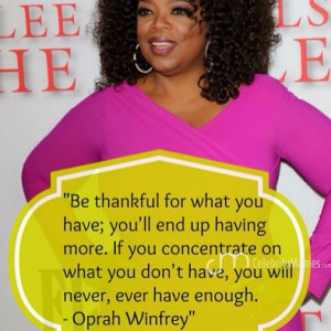 Happy Thanksgiving you guise #oprahwinfrey#quotes#bethankful# ...