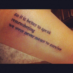 ... .com/post/33112778052/fourth-tattoo-lol-quote-from-audre-lordes-poem
