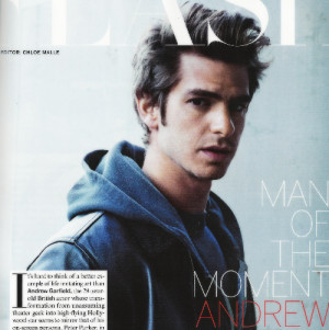 Andrew Garfield by Anton Corbijn. Vogue, October 2012.
