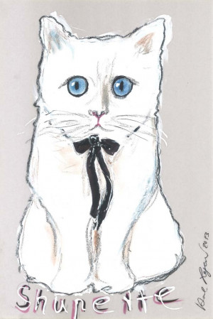 Karl Lagerfeld’s Cat Choupette to Star in Holiday Makeup Ad for Shu ...