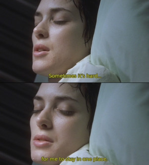 Susanna Quotes Girl Interrupted ~ girl, girl interrupted, movie, quote ...