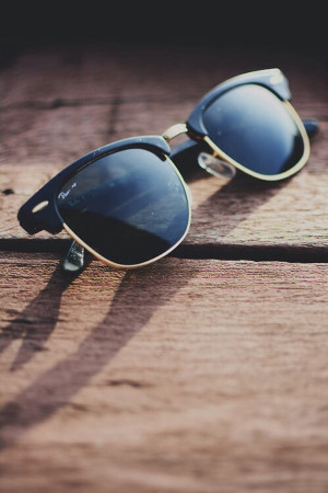 ... Clubmaster Style Classic Sunglasses Black Silver RX S063 | eBay