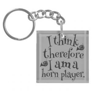 Funny French Horn Music Quote Gift Idea Single-Sided Square Acrylic ...
