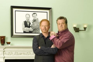 talk do modern family s cam and mitchell even like
