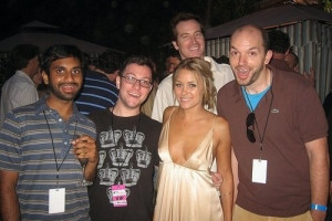 Once Upon a Time, Aziz Ansari, Rob Huebel, and Paul Scheer Posed With ...