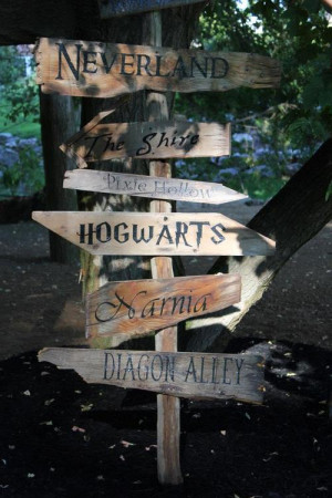 hogwarts Neverland narnia Pixie Hollow diagon diagon alleny