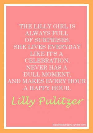 lilly pulitzer quote